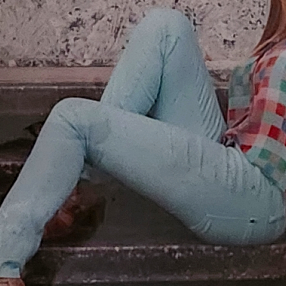 Mint Stretch Jeans